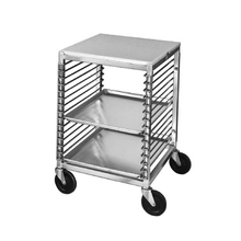 Channel 567/P Bun Pan Rack, Wire Slide, mobile, with work top, 20-1/2