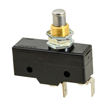 Allpoints 187-1103 Micro Switch, push button, normally open terminals, 1/4
