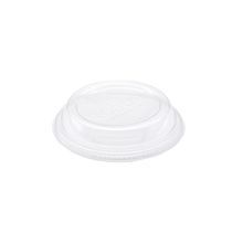 DOME LID F/ RND BOWL 24 & 32oz NO PFAS PETE CLEAR 300/cs