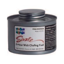 FUEL LIQUID SIZZLE 6 HR WICK TWIST CAP 24/cs