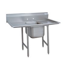 Advance Tabco 94-1-24-18RL Regaline Sink, 1-compartment, with left & right-hand drainboards, 20