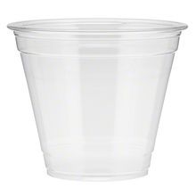 SQUAT COLD CUP 9oz 91mm PET CLEAR 1000/cs