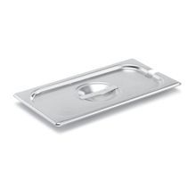 Third-size Super Pan V slotted stainless steel cover, Vollrath 75230