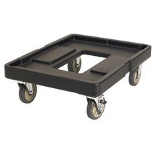 Cambro CD400110 Black Camdolly for Camcarriers with 300 lb Capacity