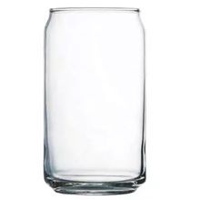 BEER CAN COOLER GLASS 16oz 5-1/4h ANNEALED ARCOROC 3dz/cs