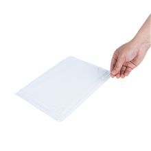 BENTO LID F/ 18oz BOX RECT PLASTIC CLEAR 50/cs