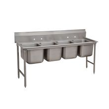 Advance Tabco 94-44-96 Regaline Sink, 4-compartment, 24