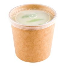 LID F/ SOUP CONTAINER 26/ 32oz POLYPRO CLEAR 200/cs