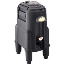 Cambro CSR5110 Camserver 5 Gallon Black Insulated Beverage Dispenser