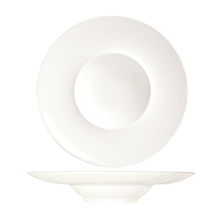 SLENDA BOWL 9-3/4oz WIDE RIM PORCELAIN WHITE ROYAL 12ea/cs