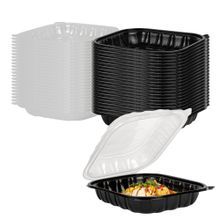 CLAMSHELL CONTAINER MW 54oz 10-1/4x9x3