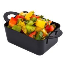 COCOTTE 3oz RECT W/ SPOON 4