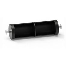 TOILET TISSUE ROLLER W/ METAL ENDS PLASTIC BLACK 1ea/cs