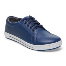 QO500 OXFORD LEATHER NAVY SIZE 39 ASTM SLIP RESISTANT