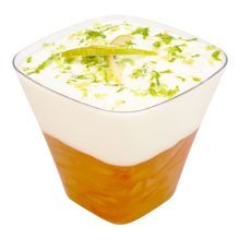 BELLISIMA TASTING CUP 4oz SQ & FORK 4