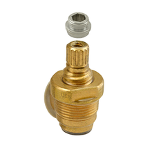 Allpoints 109-1011 Central Brass Stem, 'hot', full-turn, seat assembly, lead free