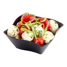 AQUA BOWL 6oz SQ W/ SPOON 4