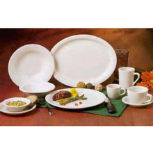 KINGSMEN WHITE SAUCER 5-1/2