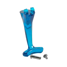 Allpoints 22-1600 Glass Filler Faucet Arm, includes blue lexon arm, squeeze handle screw, squeeze h
