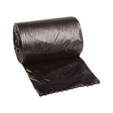 TRASH BAG 17x17 4gal .35mil BLACK LOW DENSITY 1000/cs