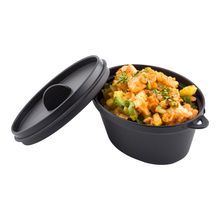 KETTLE DISH 3oz W/ SPOON 4