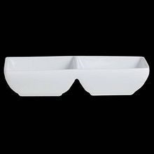 VARICK CAFE TRAY DOUBLE WELL 4OZ (2OZ EACH) 1DZ/CS