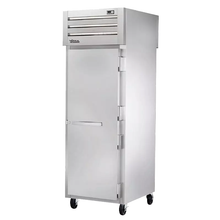 TRUE STR1HPT-1S-1S SPEC SERIES Pass-Thru Heated Cabinet, one-section, stainless steel front & sides, (1) stainless steel door front & rear with