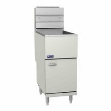 FRYER NAT GAS FLOOR MODEL 35-40lbs CAP 90K btu S/S TANK