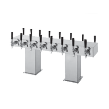 Perlick 4006-16BPC Bridge Tee Draft Beer Tower, countertop, 44-1/8