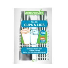 HOT CUP W/ LID 16oz 5-1/2