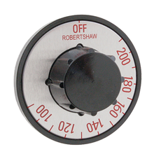 Allpoints 22-1560 Electric Thermostat Dial, 100 to 200 F temperature range, heavy duty, fits standa