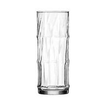 COOLER GLASS 16oz BAMBOO DESIGN 6-3/4
