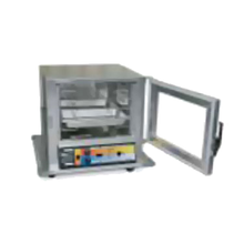 Eagle HCHNLSI-RC2.25 Panco Heated Holding Cabinet, narrow, half-size, (8) sets wire universal slides, 2-1/4
