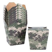 TAKEOUT NOODLE CUP 26oz SQUARE PAPER 3-1/2