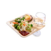 PLATE w/ CUP HOLDER 9