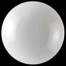 RATTAN SOUP BOWL 12 OZ ROUND COUPE EMBOSSED WHITE 1DZ/CS