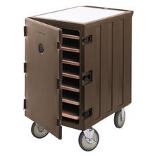 Cambro 1826LTC3131 Camcart Dark Brown Mobile Cart for Sheet Pans and Trays 3