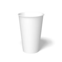 CUP HOT 16oz PE COATED PAPER CARTE BLANC WHITE 1000/cs