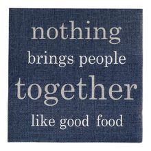 LUNCHEON NAPKIN 'GOOD FOOD' 13