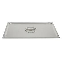 COVER FULL SIZE F/ STEAM PAN SOLID &HANDLE 18/8 S/S 24ea/cs