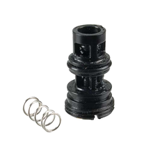 Allpoints 111-1187 Glass Filler Faucet Valve Kit, includes valve & valve spring, plastic, blac