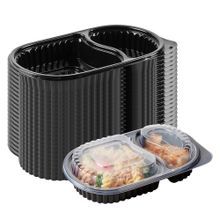 FOOD CONTAINER/ DOME LID 20oz 9-1/4x6x2