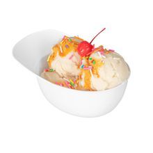 BASEBALL HELMET ICE CREAM BOWL 8oz 2-1/2