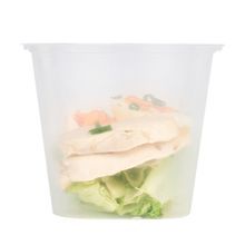 SOUP INSERT 24oz F/ 32 40 48oz MW PLASTIC CLEAR 50/cs