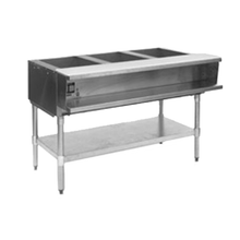 Eagle AWT3-LP-1X Water Bath Hot Food Table, liquid propane, open base, 48