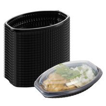 FOOD CONTAINER/ LID 12oz OVAL 8x5-1/2