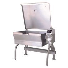 Cleveland Range SEL40T1 electric floor steamer, 40 pan capacity, left hinge