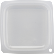 Secure food storage cover, lid freshpro pe f/ 1/2qt and 1qt camsquare translucent 6ea/cs for organized prep and service, Cambro SFC1FPPP190