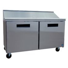 Hoshizaki SR60A-16 Steelheart Series Sandwich Top Refrigerator, reach-in, two-section, 60
