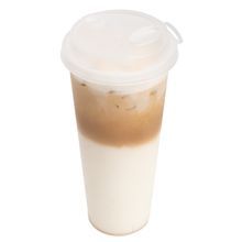 STRAW/ SIP CUP LID F/ 12 16 & 24oz 2-PLUG PLS CLEAR 25/cs